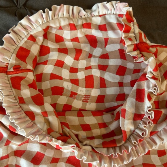 OFFLINE Aerie Xtra High Waisted Crossover Legging + Xtra Ruffle Sports Bra SET - Picture 7 of 11